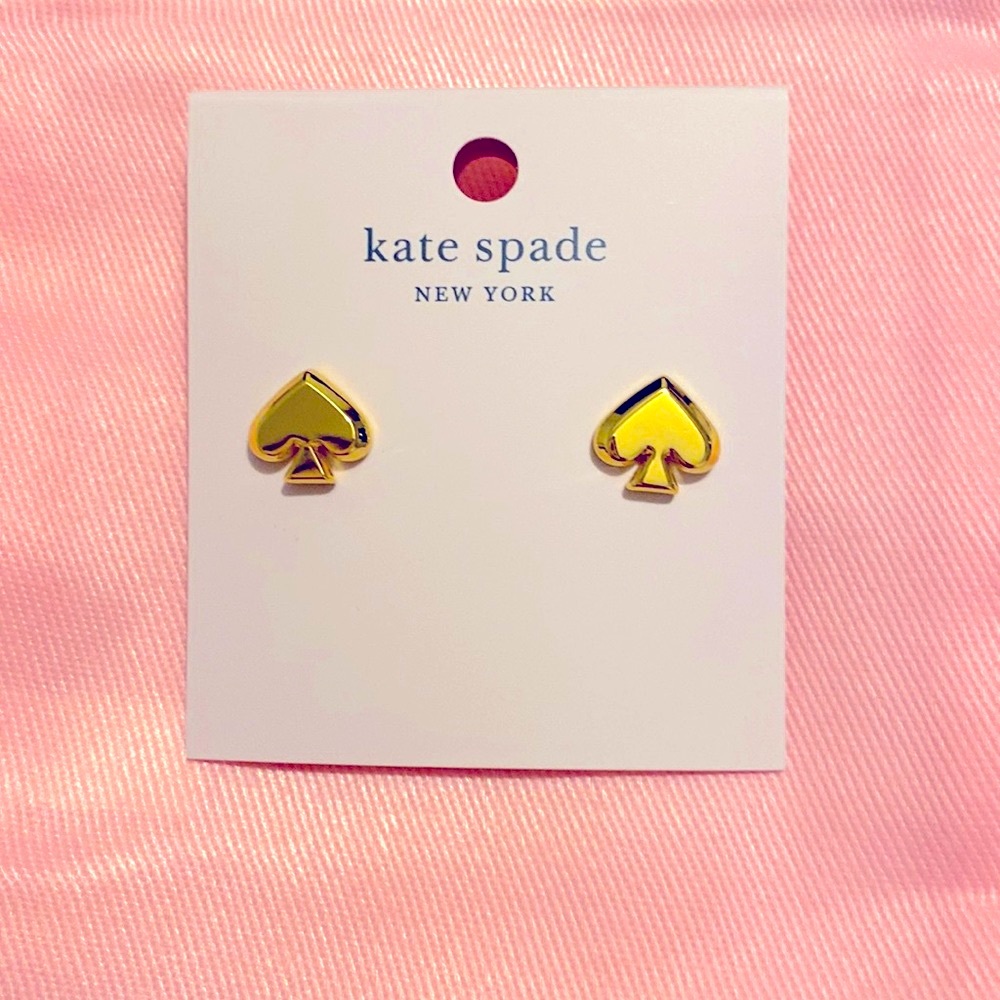 New! Kate Spade Gold Stud Earrings